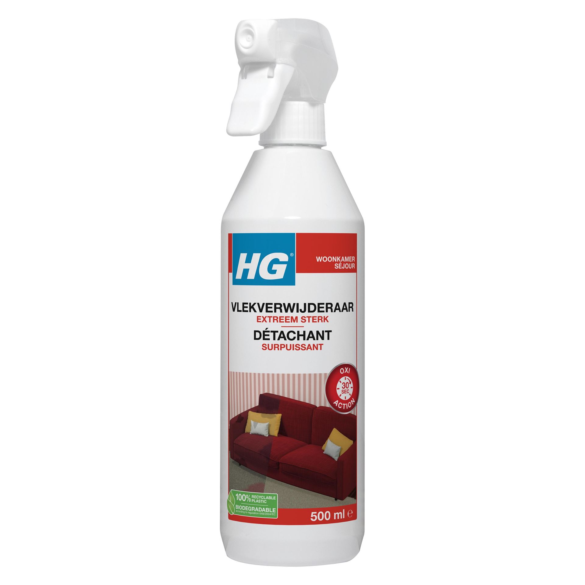 HG extra sterke vlekkenspray - 500ML afbeelding