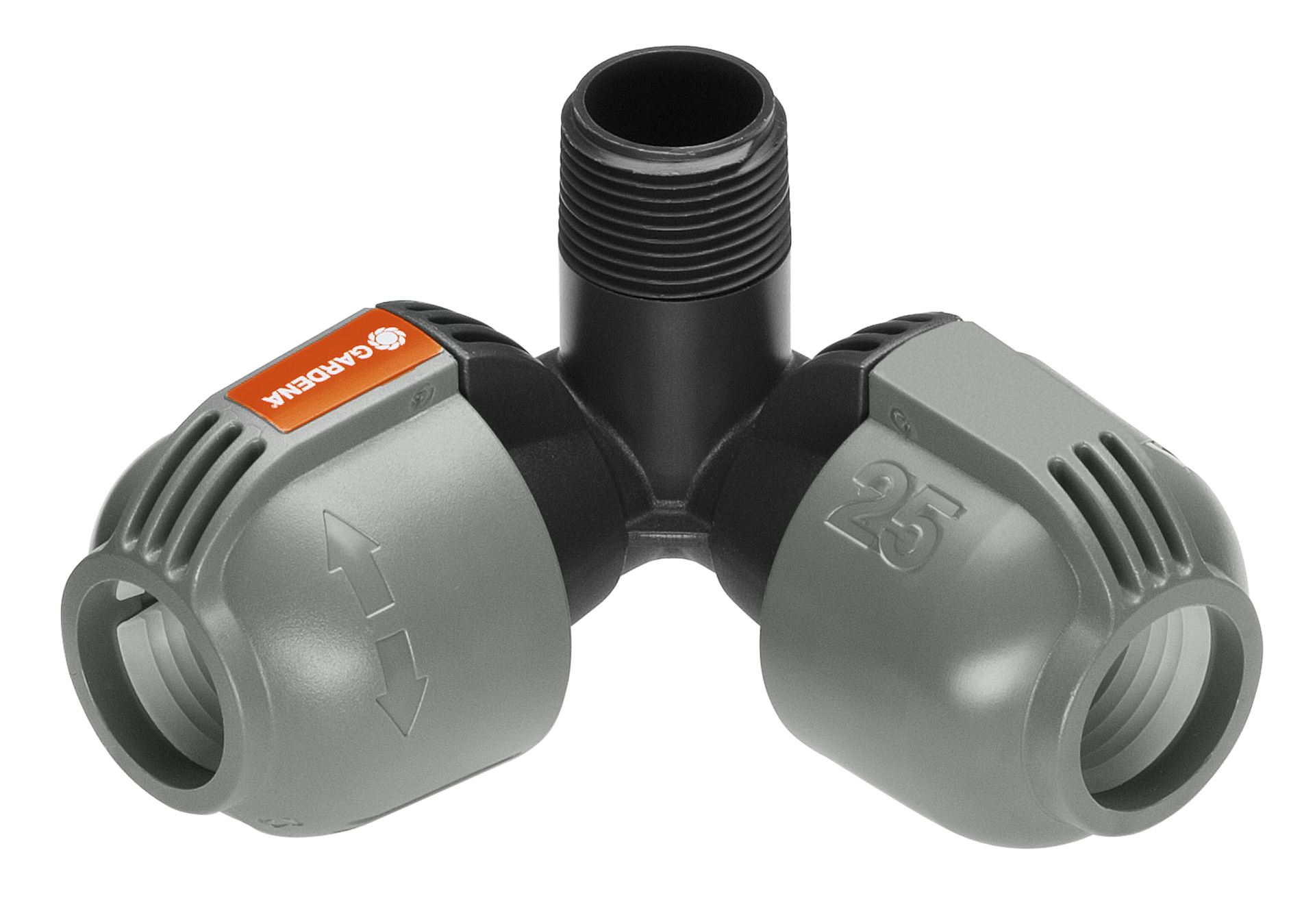 Gardena Hoekstuk 25 mm x 3/4"buitendraad afbeelding