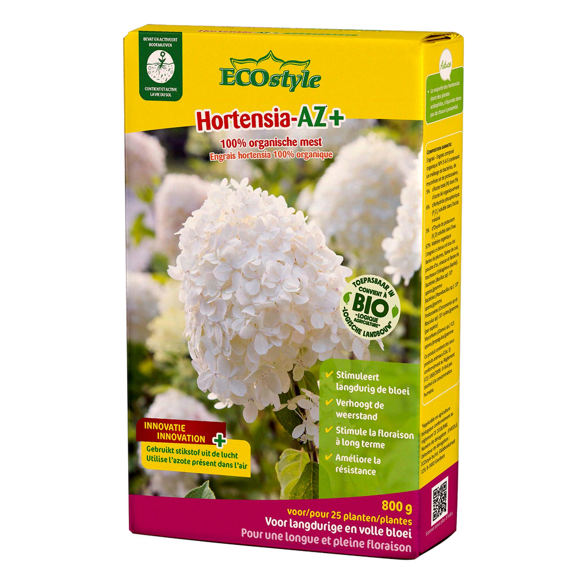 Ecostyle Hortensia-AZ+ 800 g afbeelding