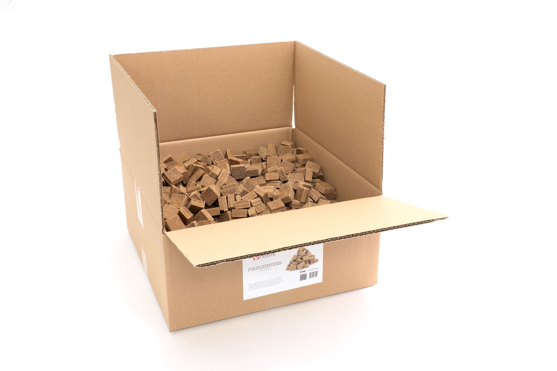 HEAT Outdoor Living Houtwol Aanmaakkrullen - 5 kg - Ca. 450 stuks