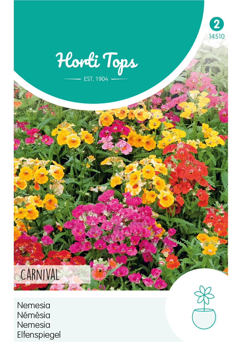 Nemesia Strumosa Carnaval Gem. afbeelding