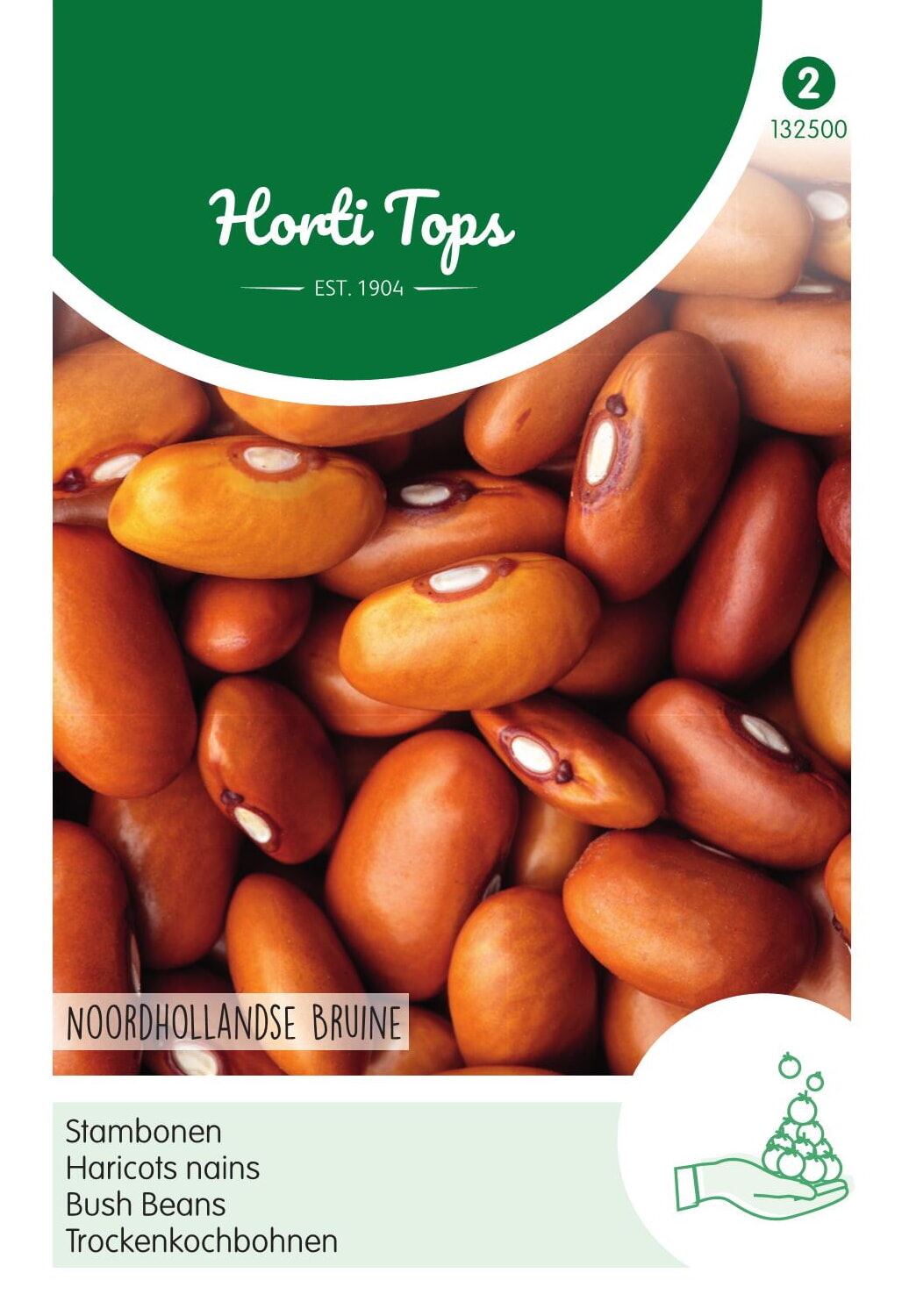 Horti Tops stambonen bruine Noordhollandse - 25 gram afbeelding
