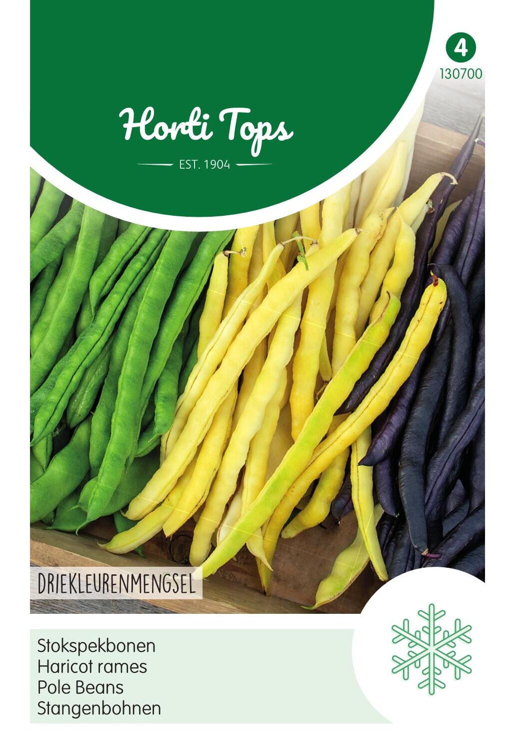 Horti Tops stok(spek)bonenmengsel - Driekleurenmengsel - 25 gram afbeelding