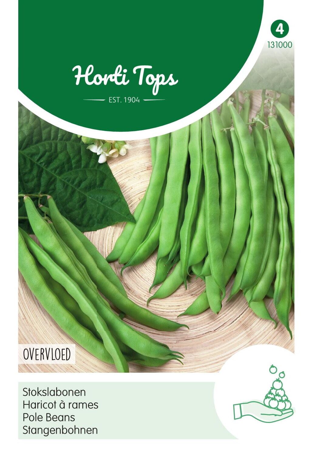 Horti Tops stokslabonen Overvloed (Type Rentegever) - 25 gram afbeelding