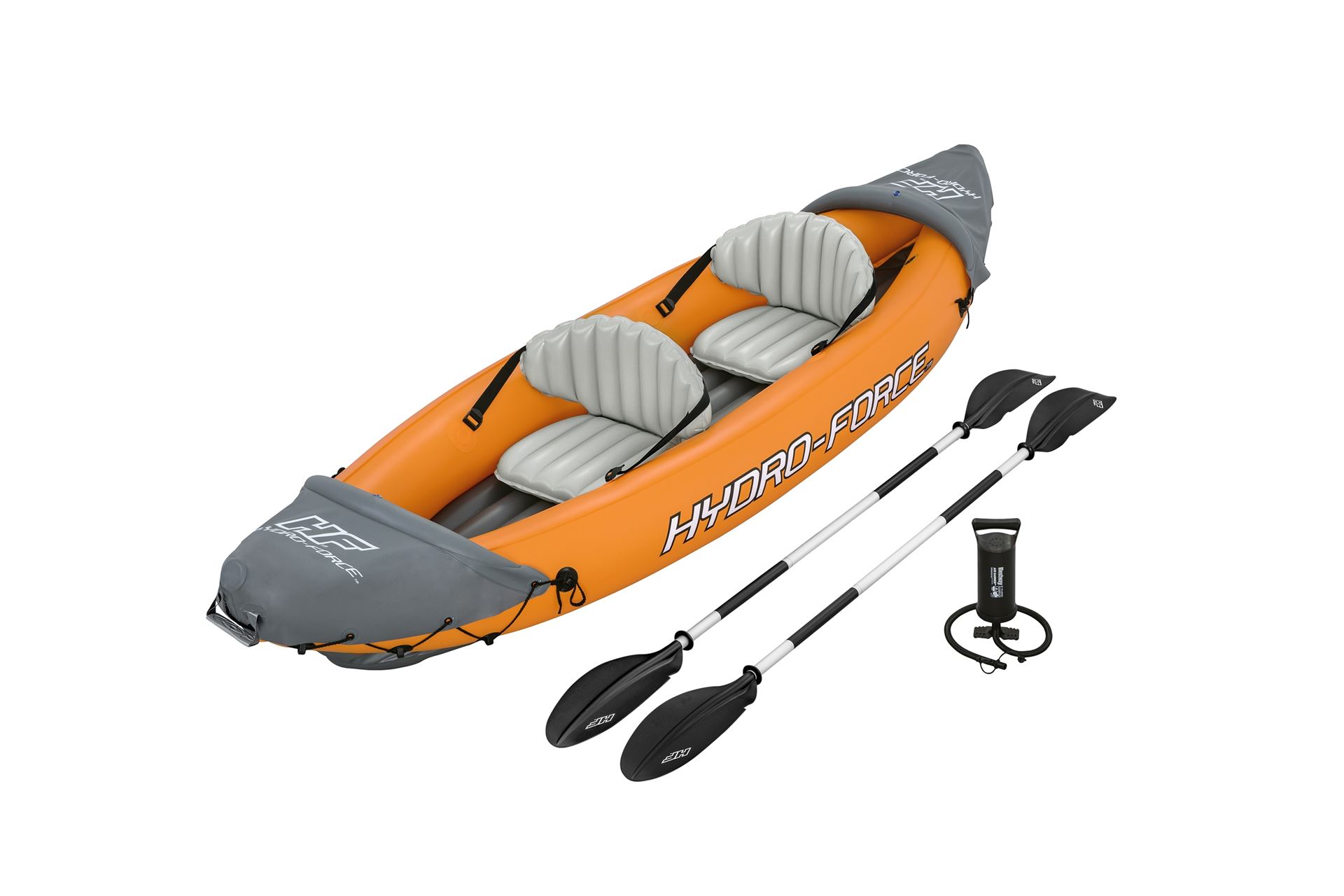 Bestway opblaasbare kayak'Hydro-Force Rapid X2'- 2 personen - incl. accessoires afbeelding