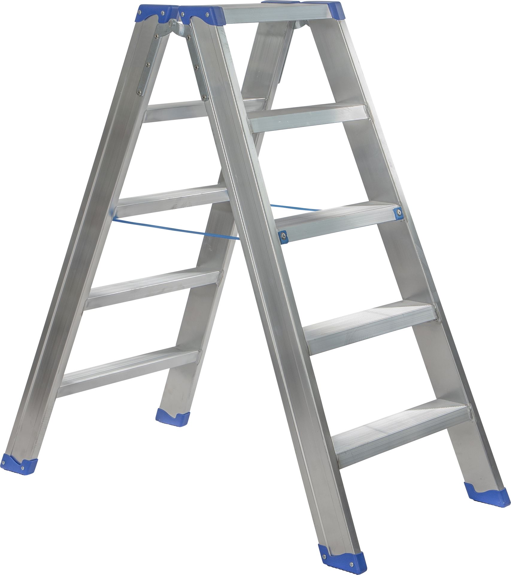 Escalo sparta duo aluminium - Industriële aluminium trapladder dubbel - 5 treden afbeelding