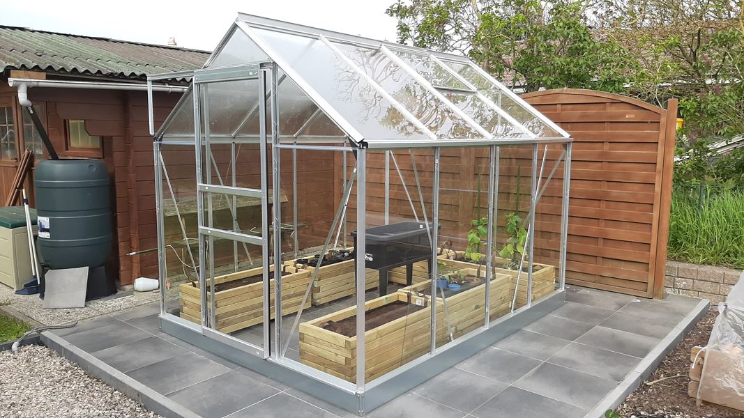 ACD IntroGrow Ivy serre - 1,93 x 2,57m - Aluminium afbeelding