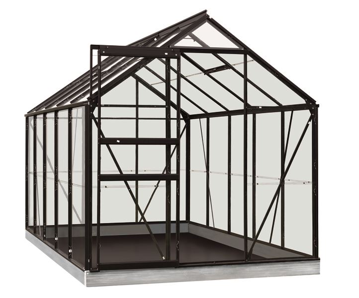 ACD IntroGrow Lily serre - 1,93 x 3,19m - Zwart afbeelding