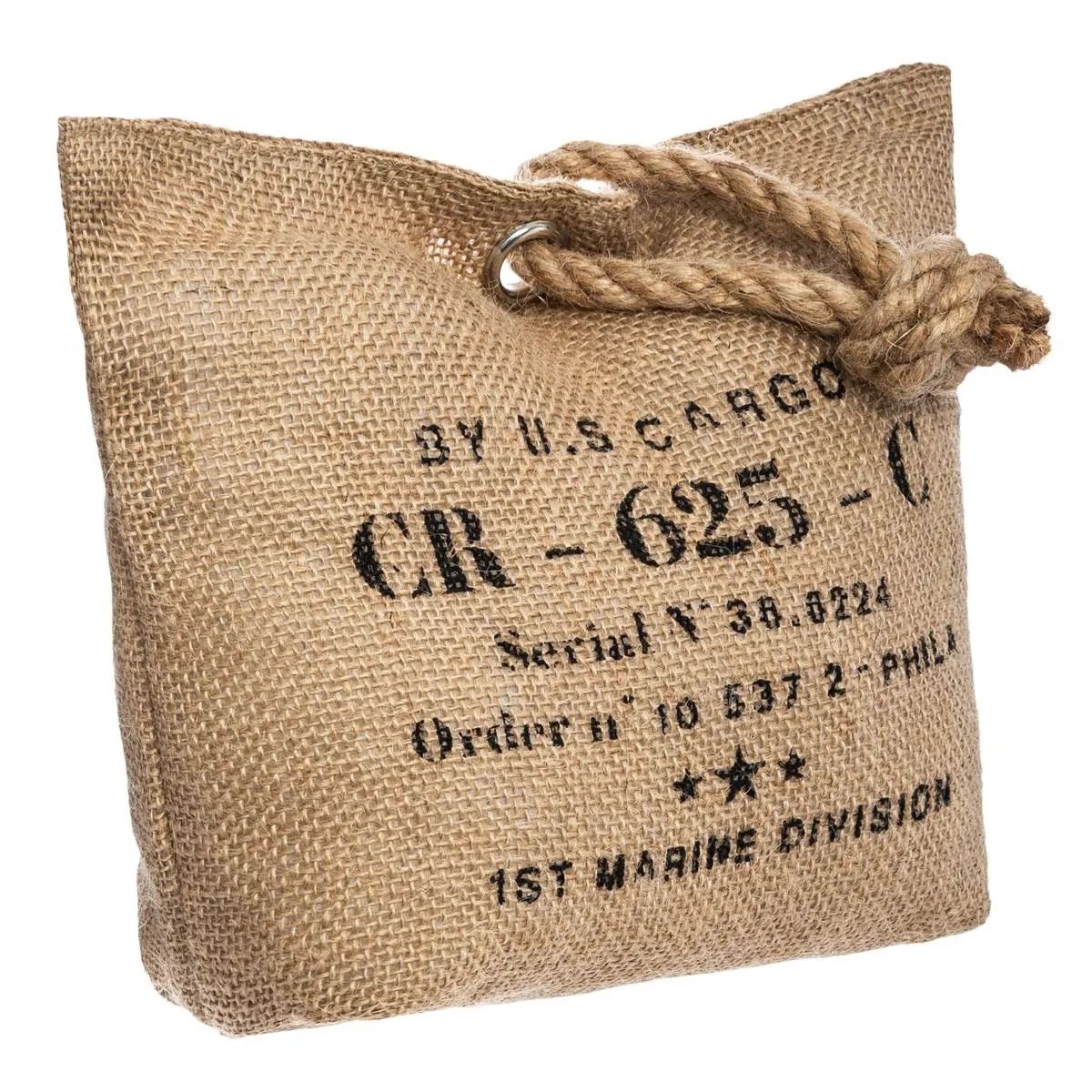Atmosphera Deurstopper“Lofty” 1 kg - Jute&Zand - Beige - Binnen/Buiten afbeelding