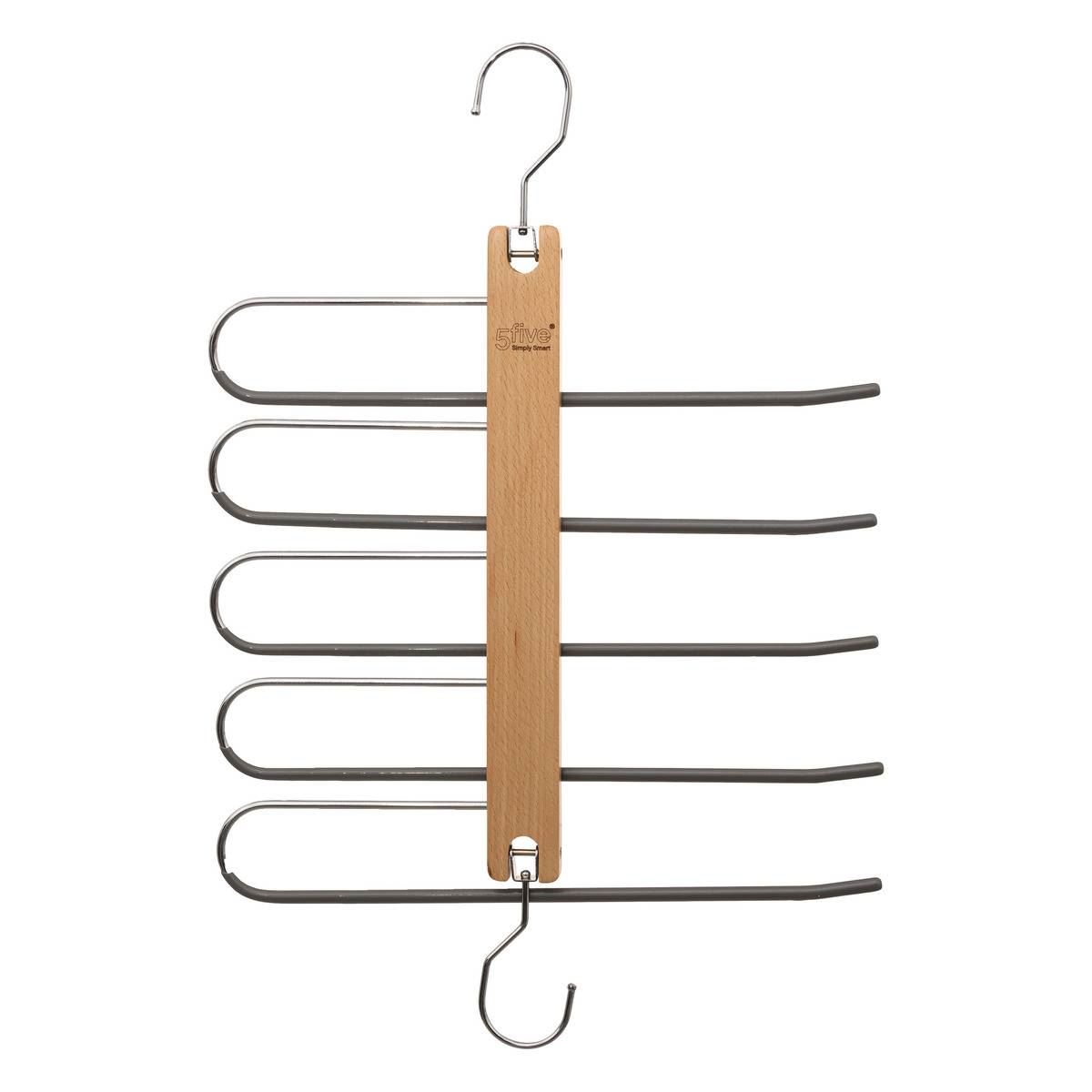 5Five luxe klerenhanger 33 x 49 cm - Geschikt voor 5 broeken afbeelding