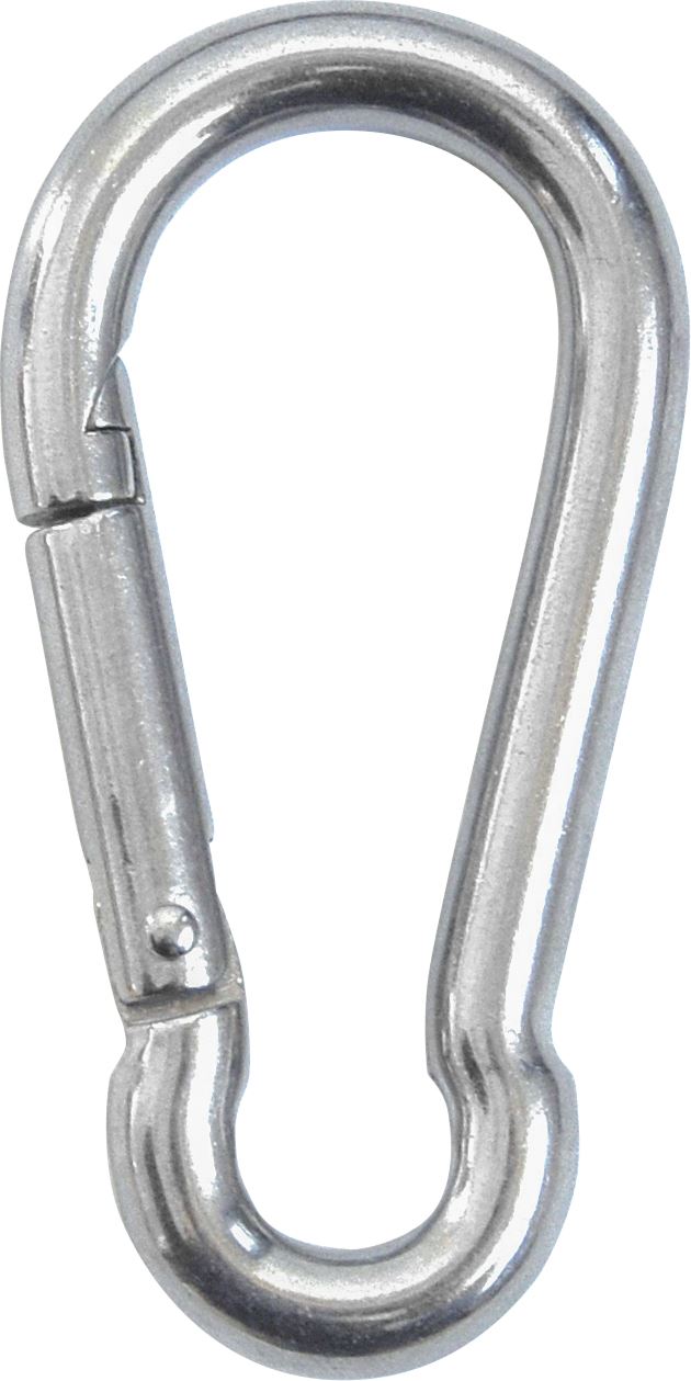Practo Garden karabijnhaak - Schaduwzeil accessoire - 8cm afbeelding