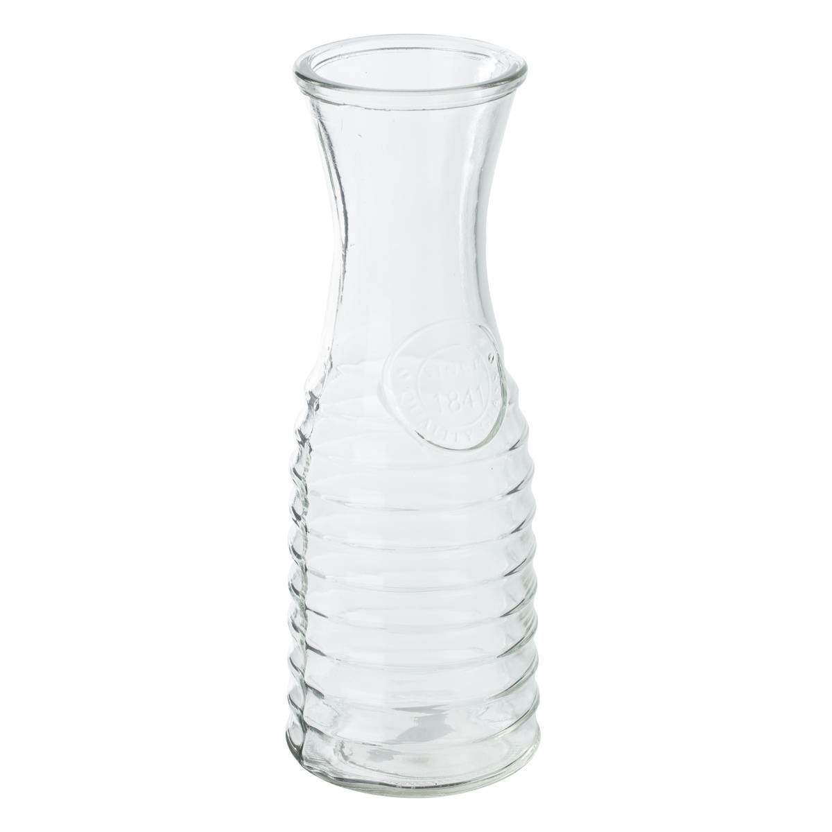 Secret de Gourmet transparante Glazen Karaf - 1L - Diameter 8,1 cm afbeelding