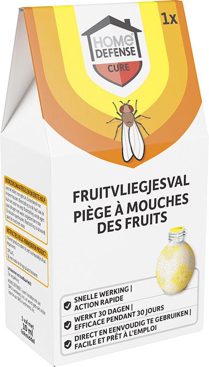 Home Defense Vliegenval– 1 stuk – tegen fruitvliegjes afbeelding
