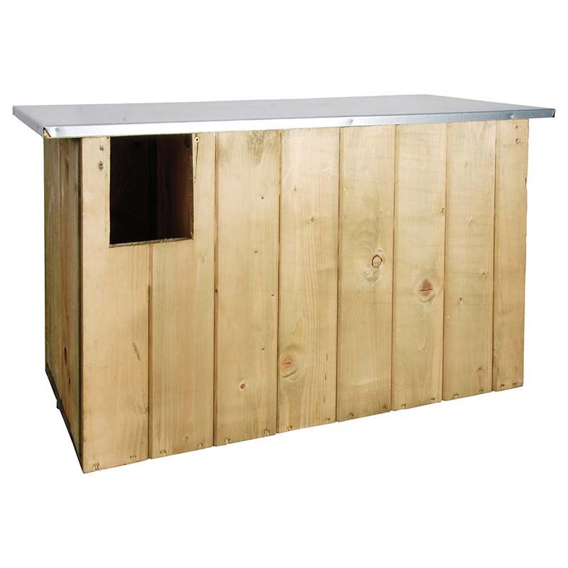Esschert Design kerkuilkast - LxBxH: 85,2x38,8x43,9cm afbeelding