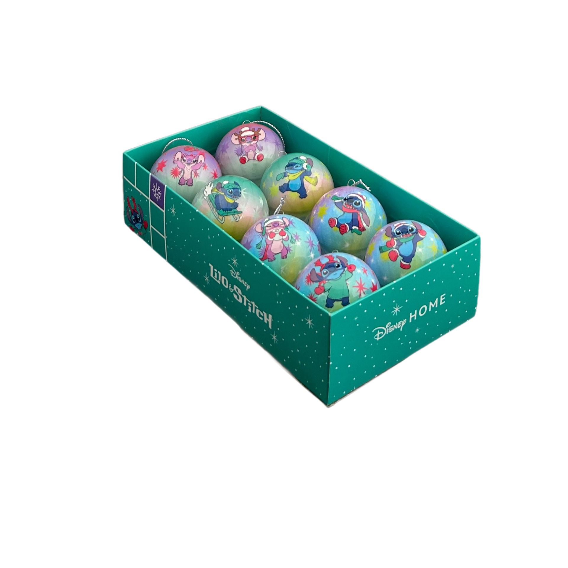 Christmas Inspirations kerstballen Disney© Stitch - set van 8 stuks - Diameter 6 cm afbeelding