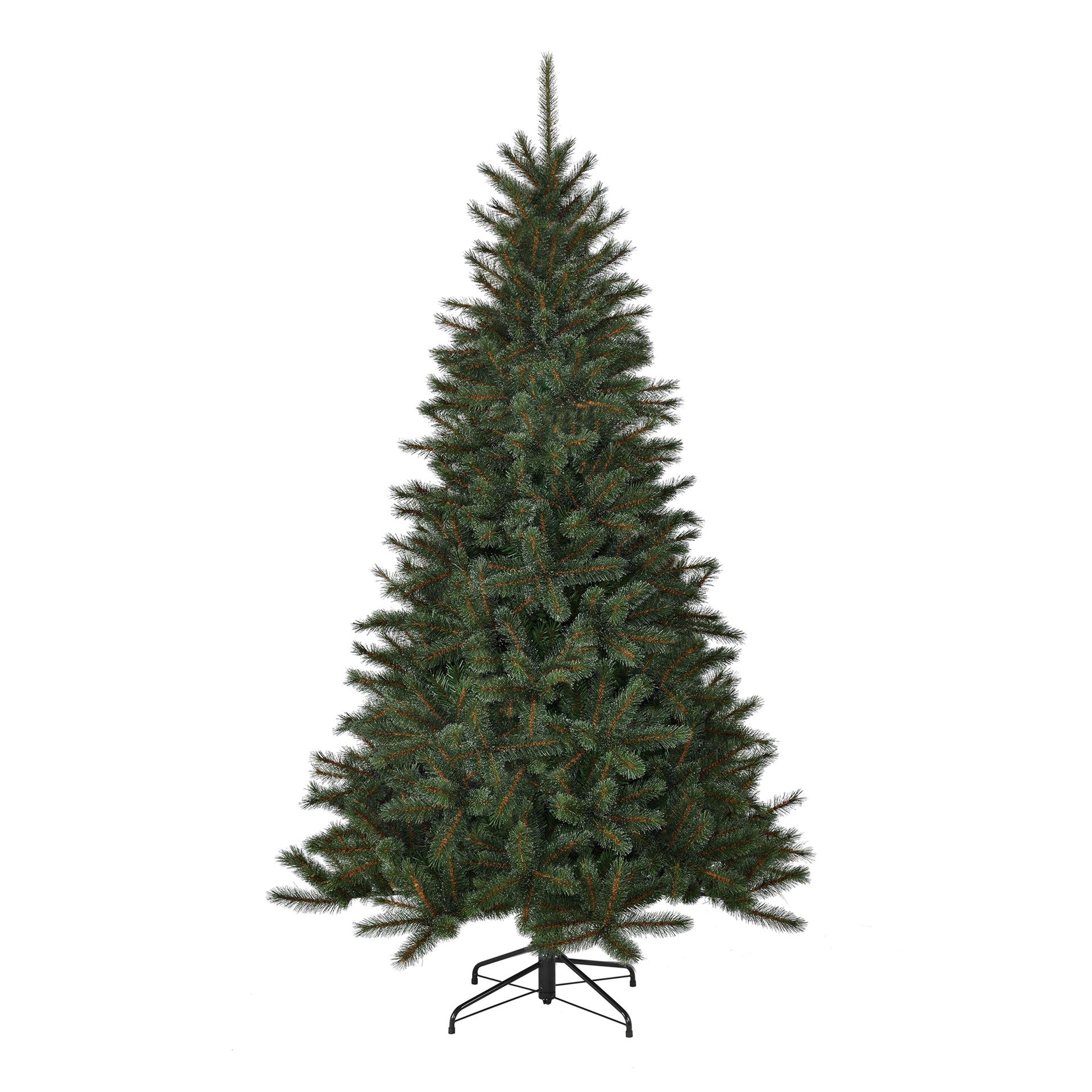 Toronto kunstkerstboom - 155 cm - groen - Diameter 102 cm - 511 tips - metalen voet