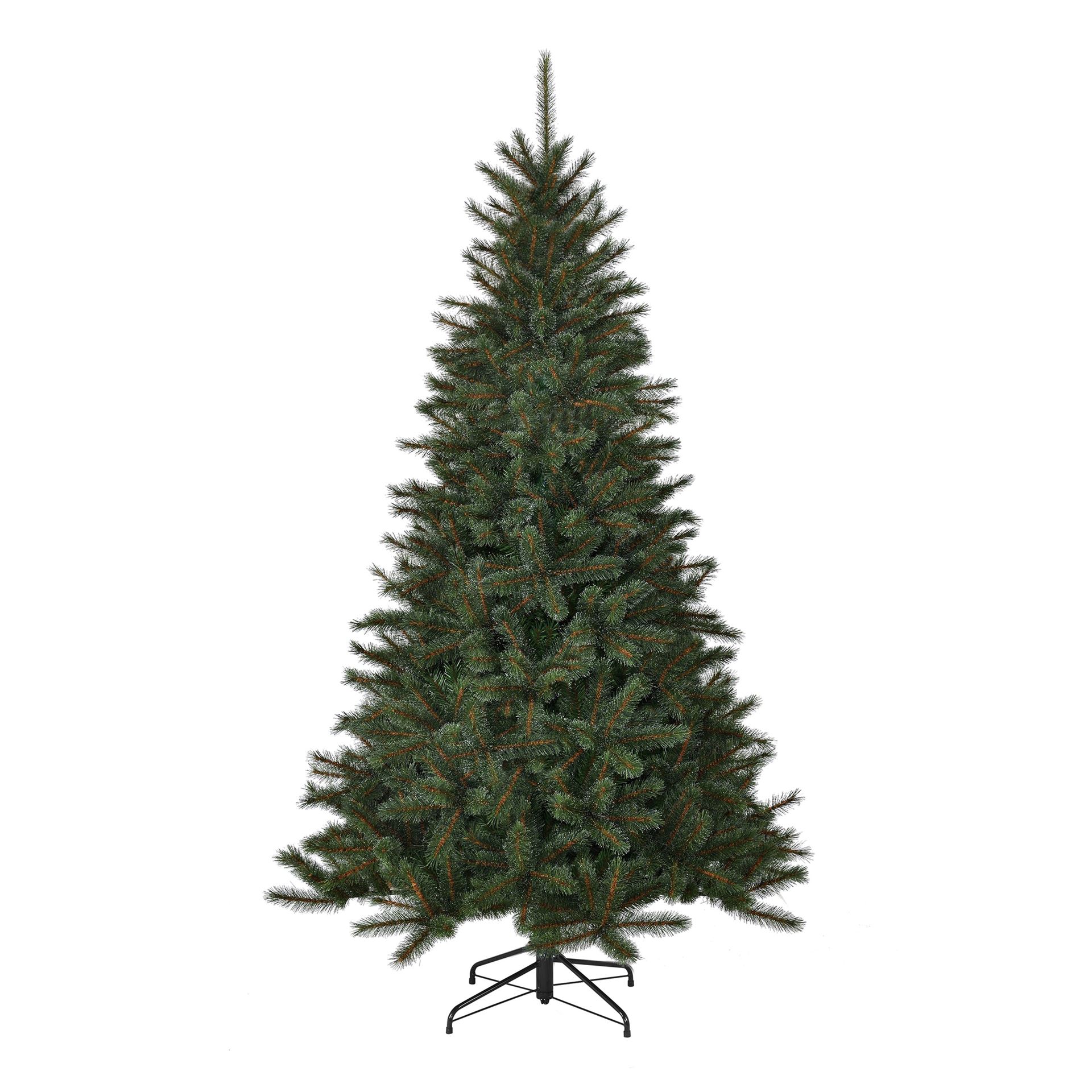 Toronto kunstkerstboom - 120 cm - groen - Diameter 87cm - 305 tips - metalen voet