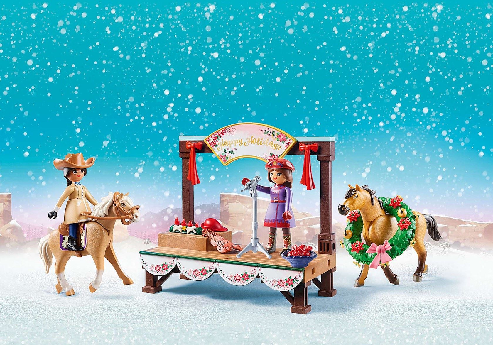 Playmobil Dreamworks -'Spirit'kerstmisconcert afbeelding