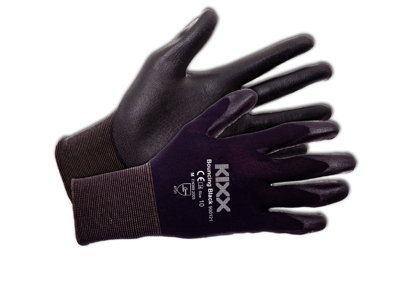 Kixx Handschoen Bouncing Black maat 10 Zwart afbeelding