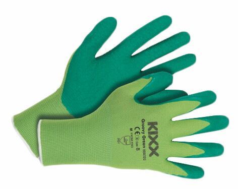 Kixx tuinhandschoen'Groovy Green'- maat 8 afbeelding