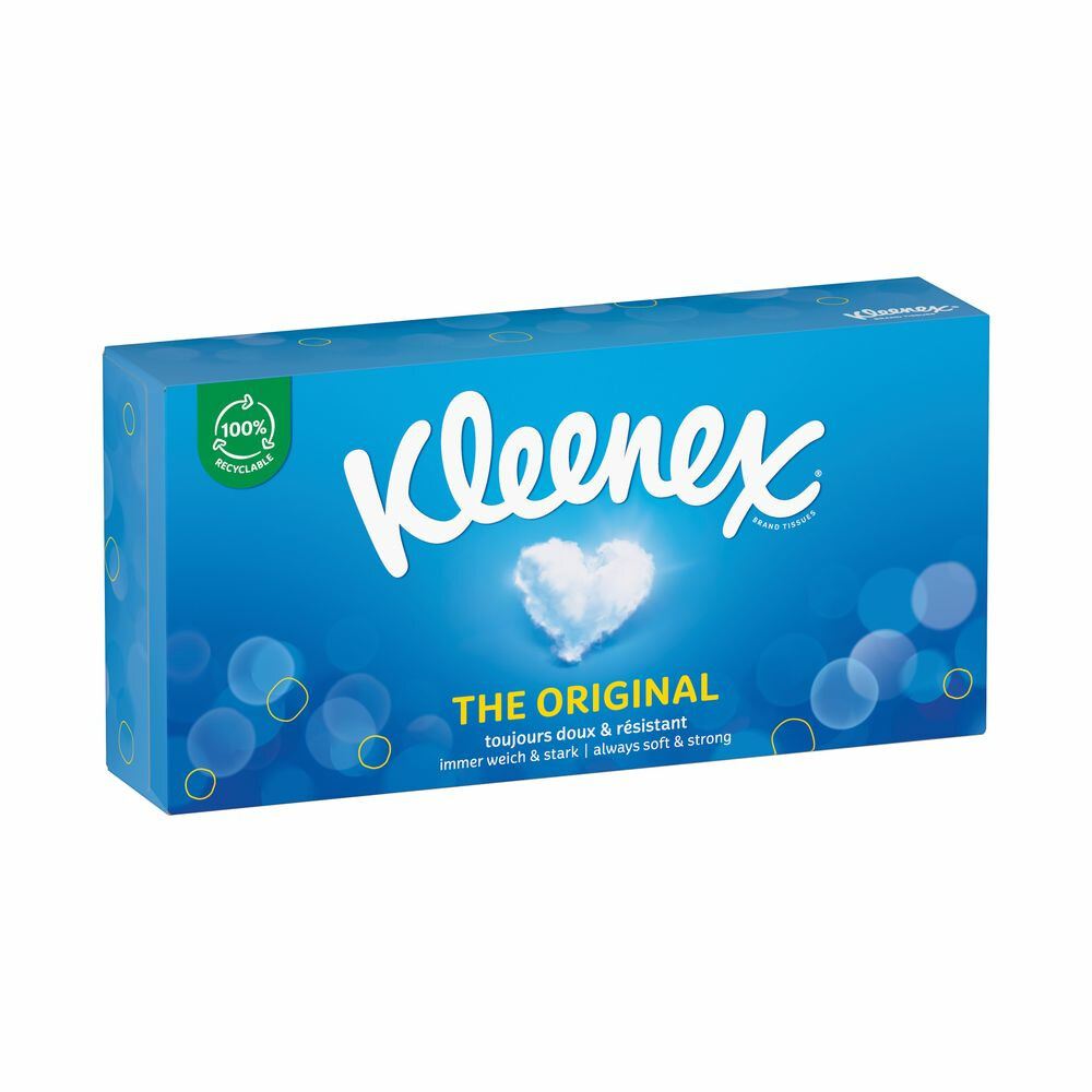 Kleenex Original White zakdoeken - 3-laags - 72 stuks afbeelding