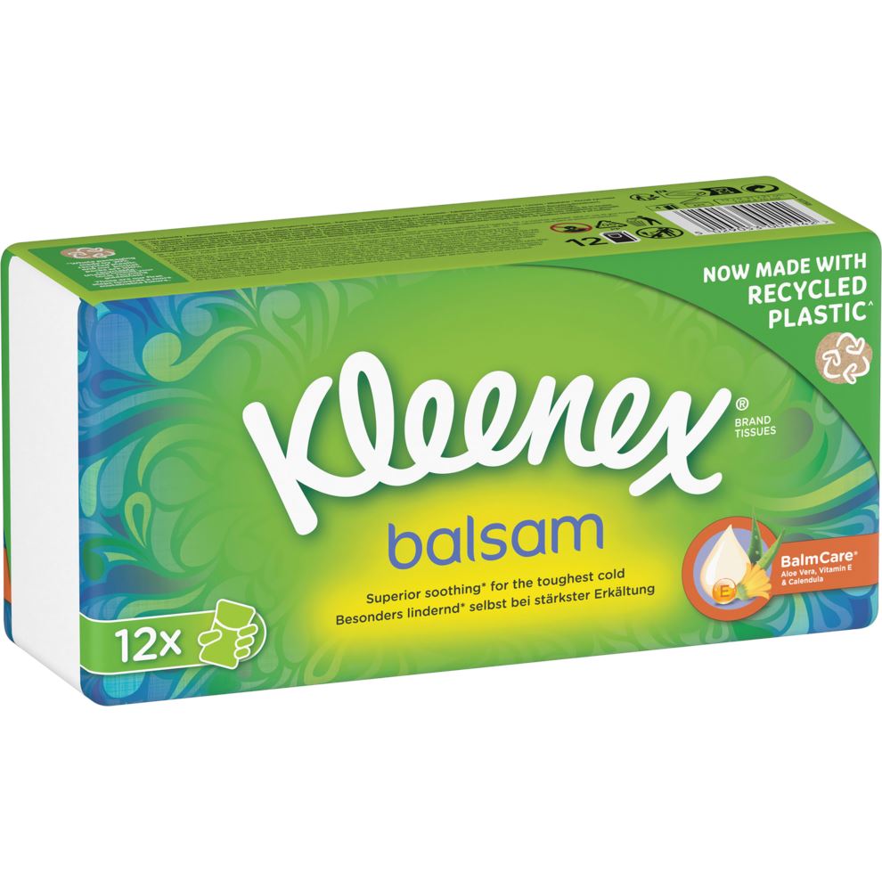 Kleenex Balsam zakdoekjes - Ideaal voor verkoudheid afbeelding