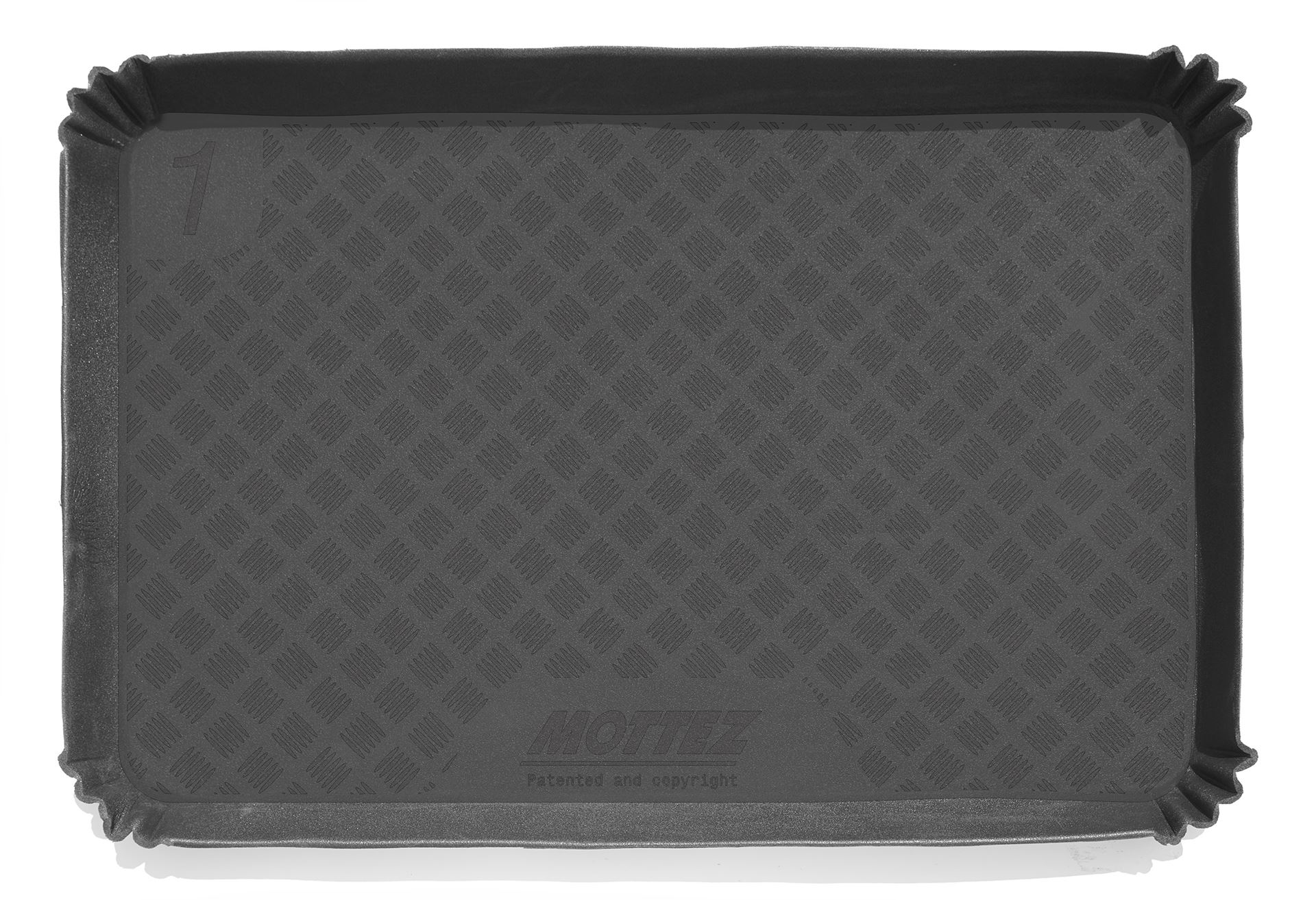 Mottez koffer tapijt - 60-75x95-110x0,5cm afbeelding
