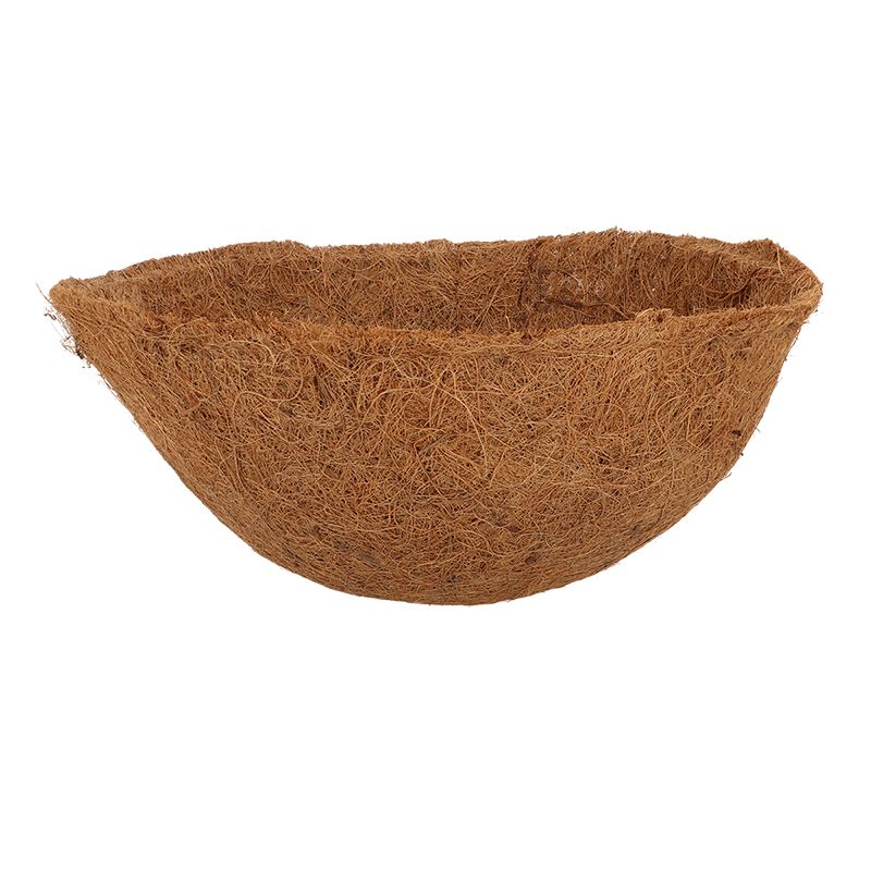 Esschert Design voorgevormde inlegvel kokos voor hanging basket - 30 cm - Kokosinleggers afbeelding