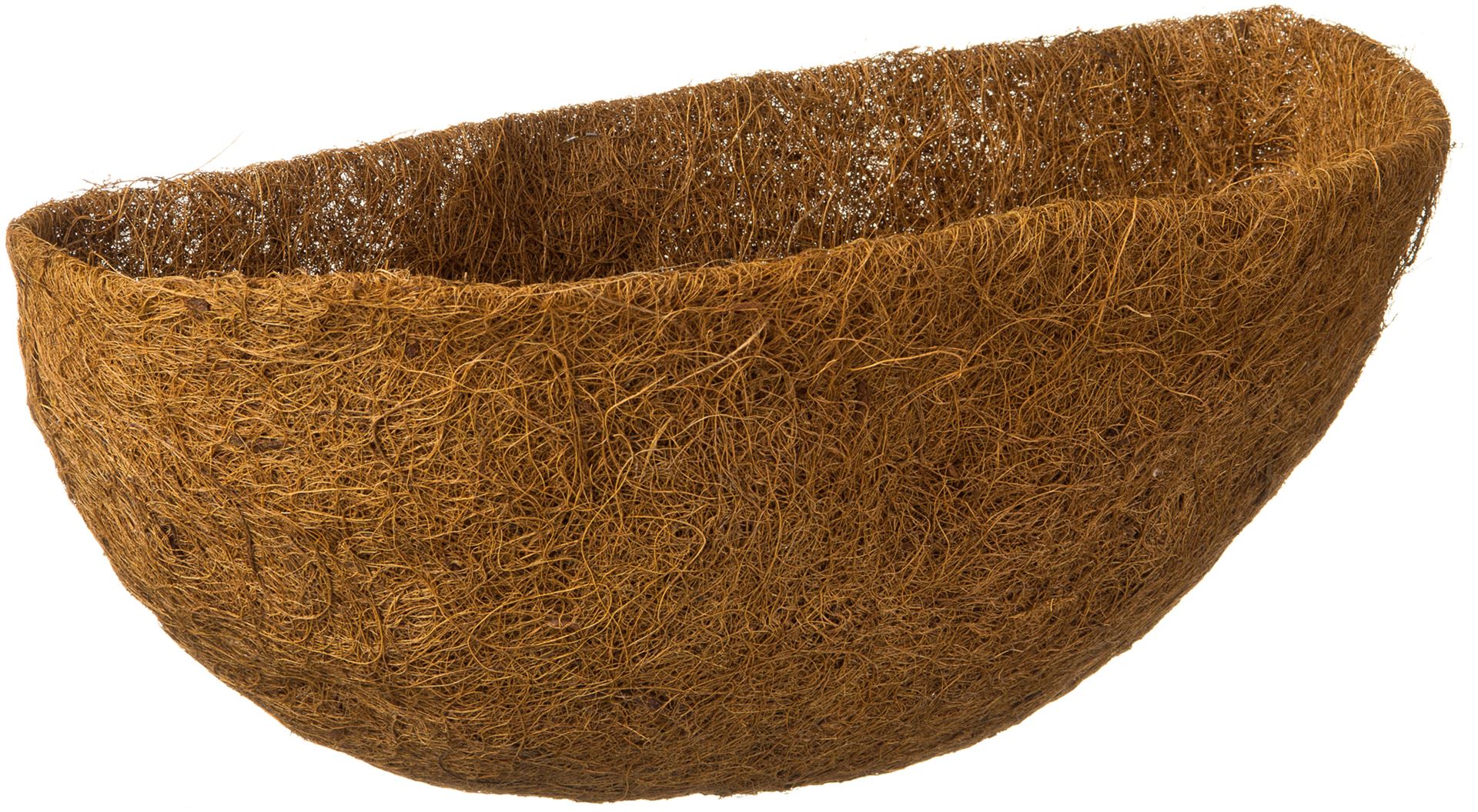 Nature Voorgevormde kokosinlegger halfrond - 35cm afbeelding