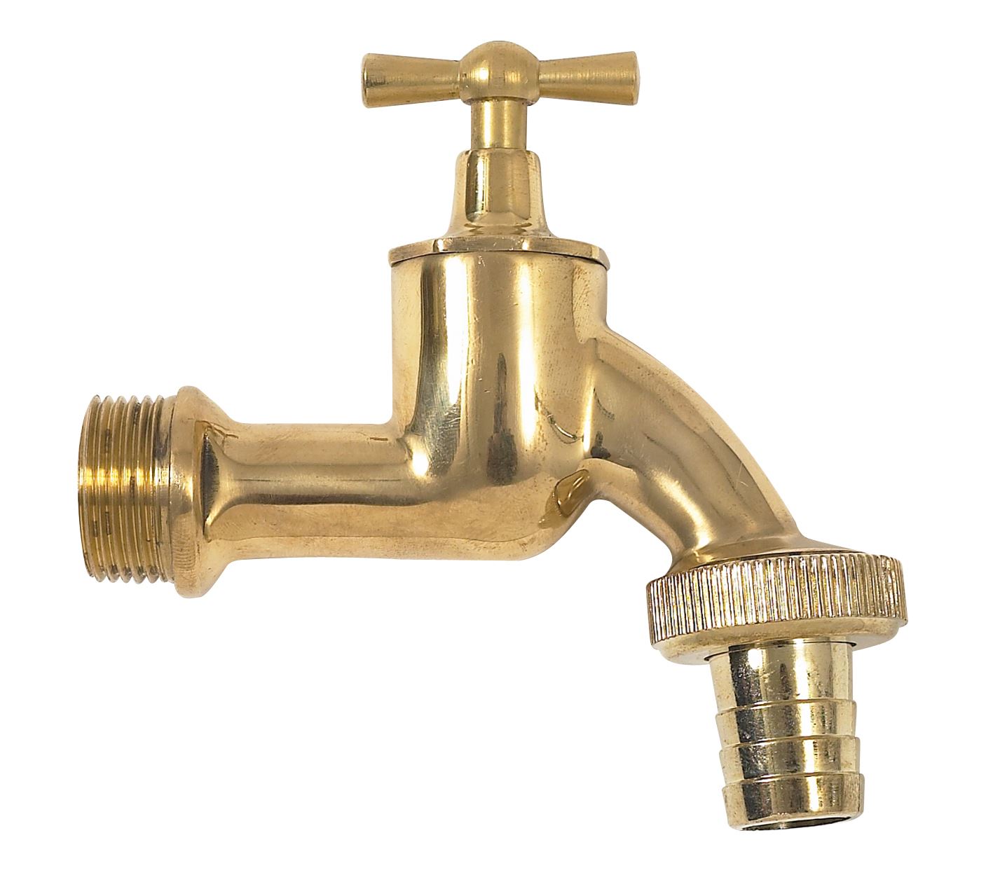 Garantia kraantje messing - Regenton accessoires - los afbeelding
