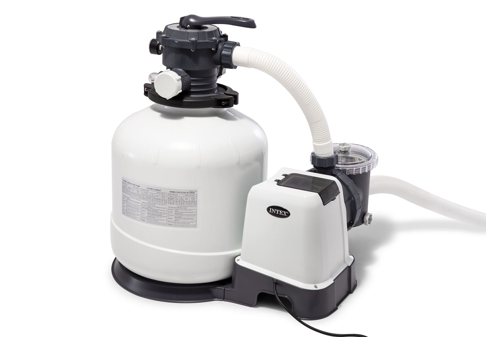 Intex Krystal Clear zandfilter pomp SX3200 - 10m³/u - (8.3m³/12m³) afbeelding