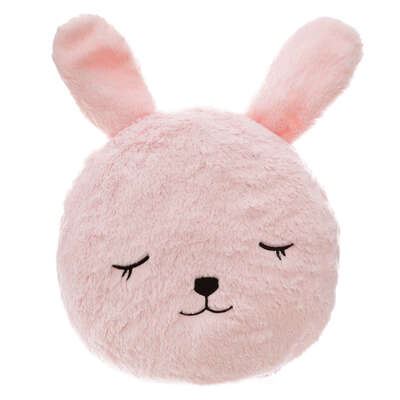 Atmosphera Kids“Rabbit” Konijnenkussen Ø28 cm - Roze - Zacht&Knuffelbaar afbeelding