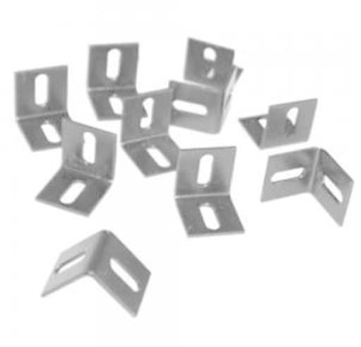ACD L-klemmen zilver - set van 10 st. afbeelding