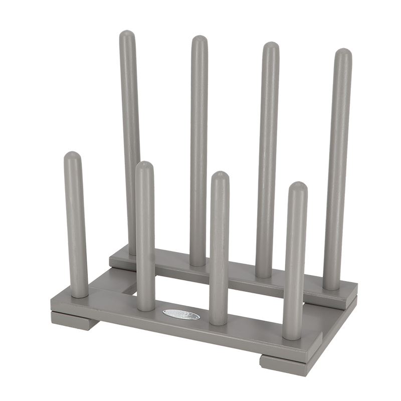 Esschert Design houten laarzenrek - Grijs afbeelding