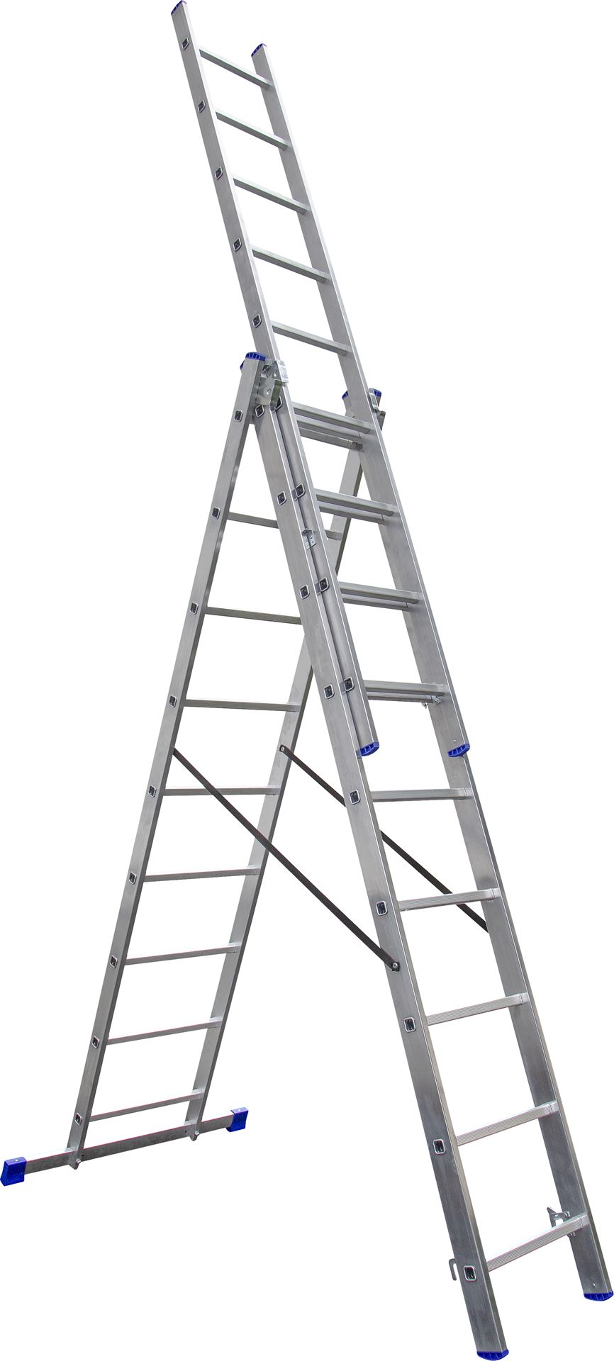 Escalo stabilo ii aluminium - Aluminium reformladder - 3-delig afbeelding