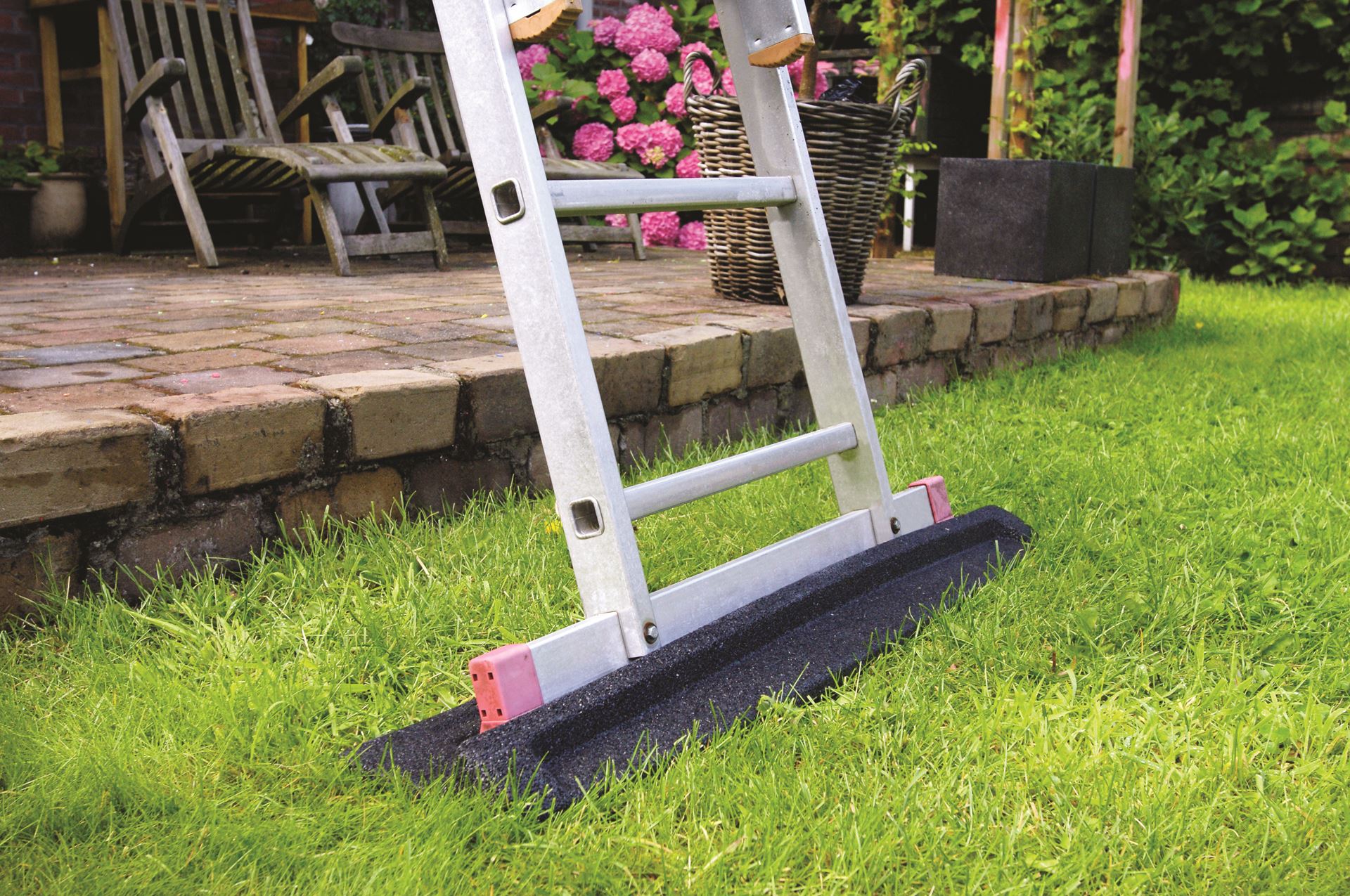 Escalo laddermat zwart - 24x97x6cm afbeelding