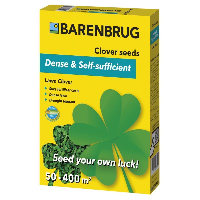 Barenbrug klavergazon 0,5kg - Lawn Clover - Creëer een zelfvoorzienend gazon afbeelding
