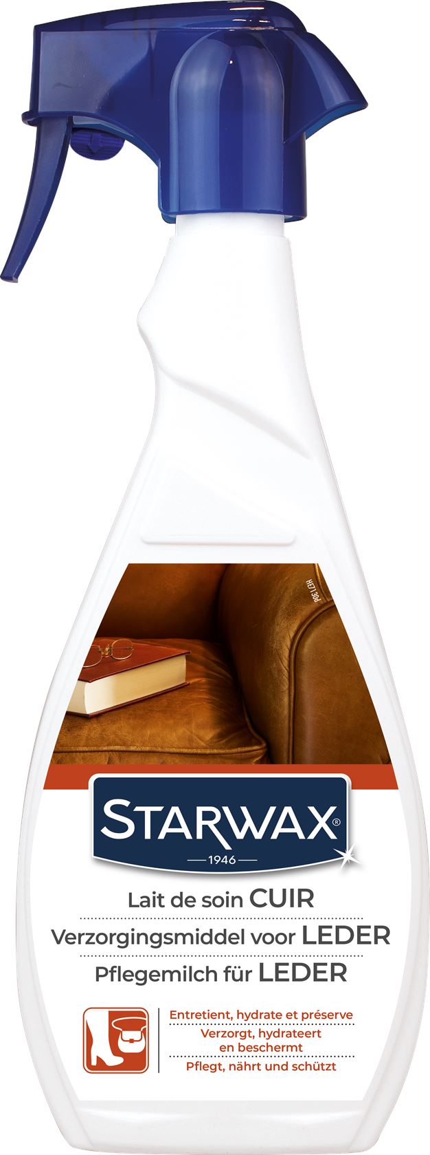Starwax lederverzorgingsmelk - 500ML afbeelding