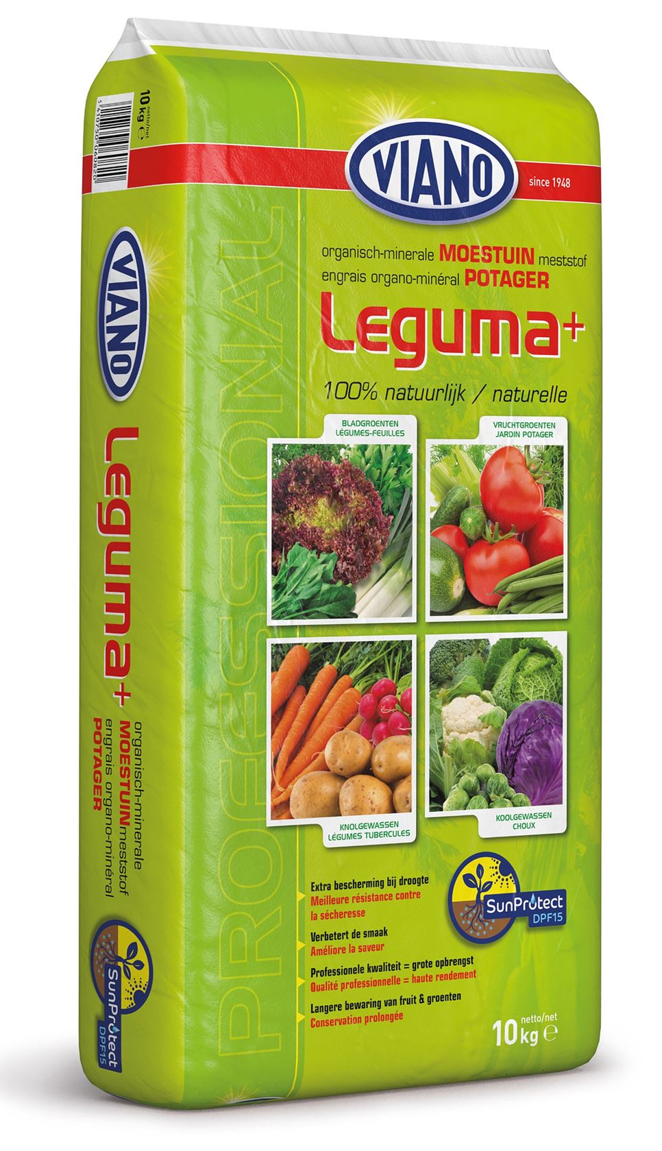 Viano meststof voor de moestuin - 20 kg - voor 200 m² - bio afbeelding