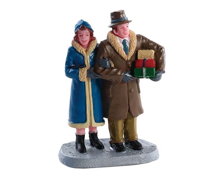 Lemax -'Christmas Couple'- Figuur afbeelding