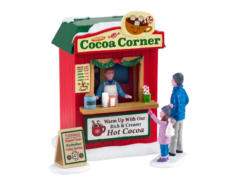 Lemax -'Cocoa Corner'- Figuur afbeelding