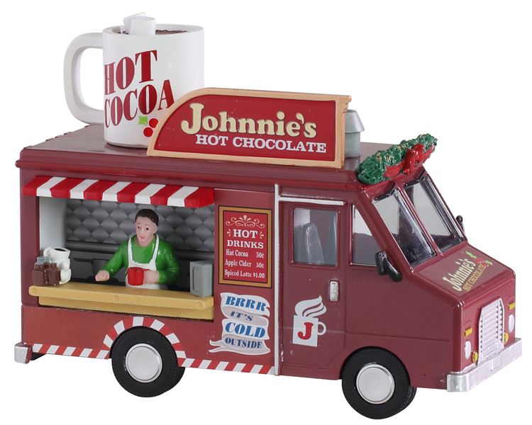 Lemax -'Johnnie's Hot Chocolate'- Figuur afbeelding