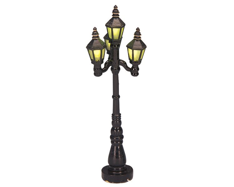 Lemax - 'Old English Street Lamp' - Verlicht accessoire - Exclusief adapter