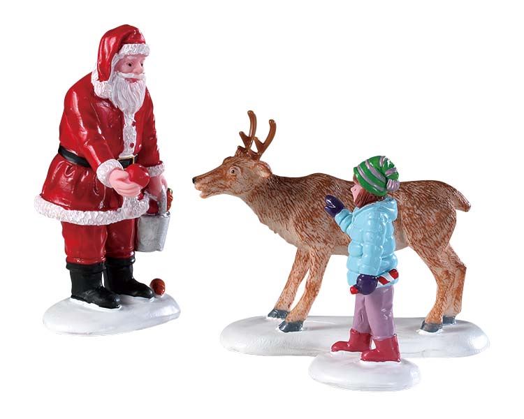 Lemax -'Reindeer Goodies'- Figuur afbeelding