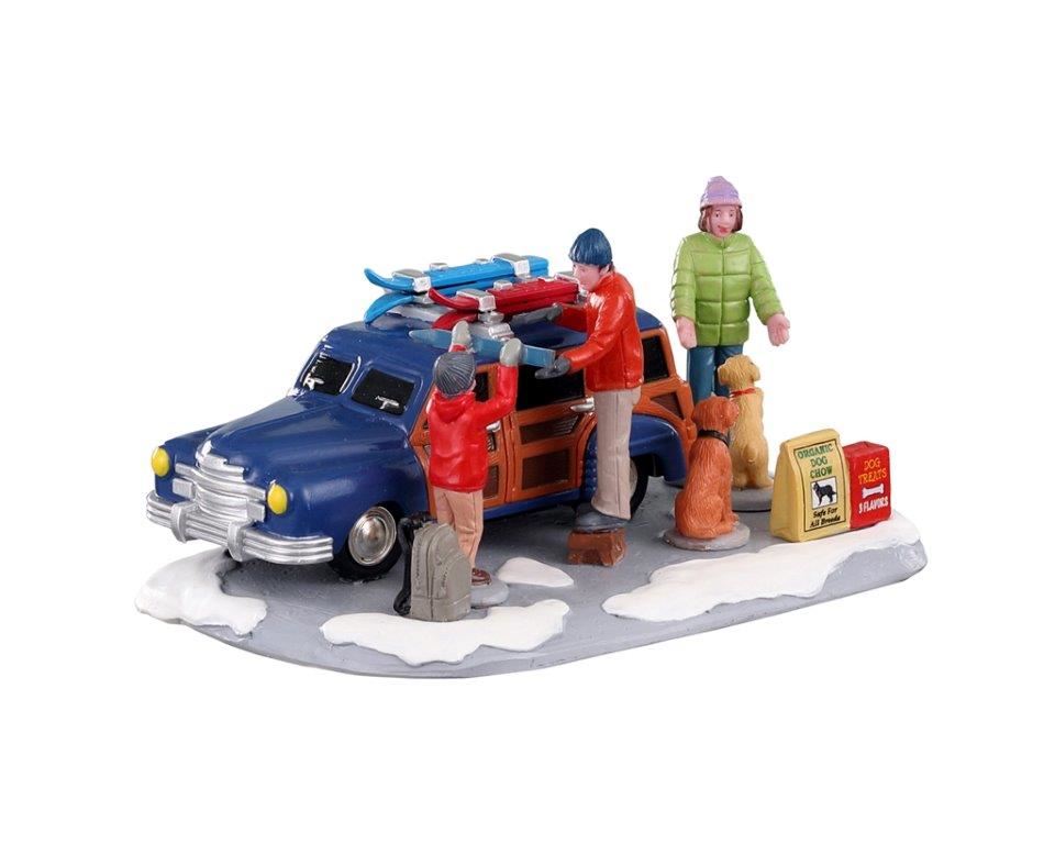 Lemax -'Winter Vacation'- Figuur afbeelding