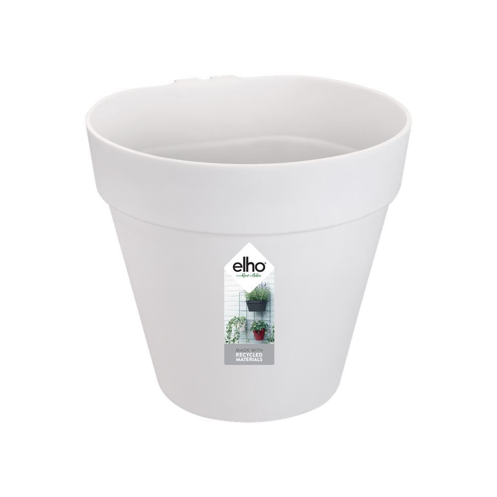 elho Loft Urban Green Wall Single 15 - Wit (Wit) -Ø 15 x H 14 cm - Ideaal voor buiten - 100% gerecycled afbeelding