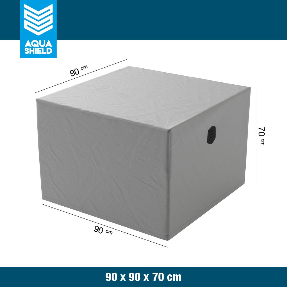 AquaShield loungebedhoes L210 x B75 x H40 cm - Grijze rechthoekige tuinmeubelhoes afbeelding