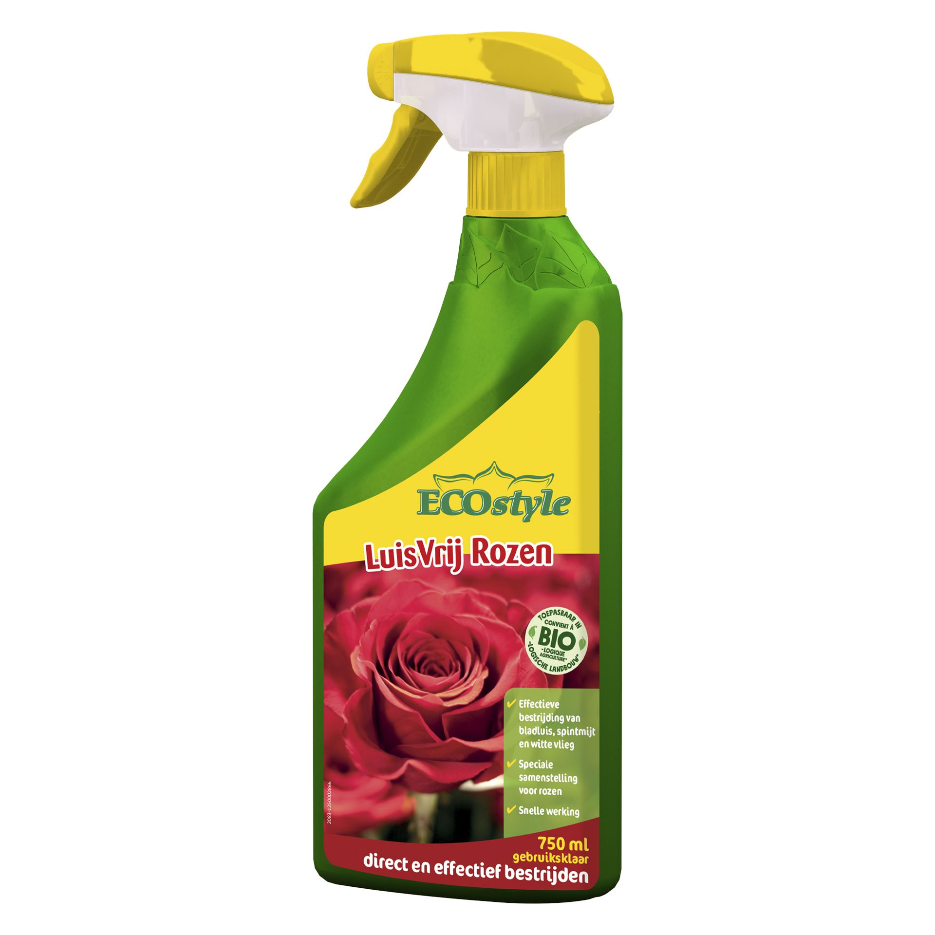 Ecostyle LuisVrij Rozen gebruiksklaar 750 ml - tegen luizen op rozen afbeelding