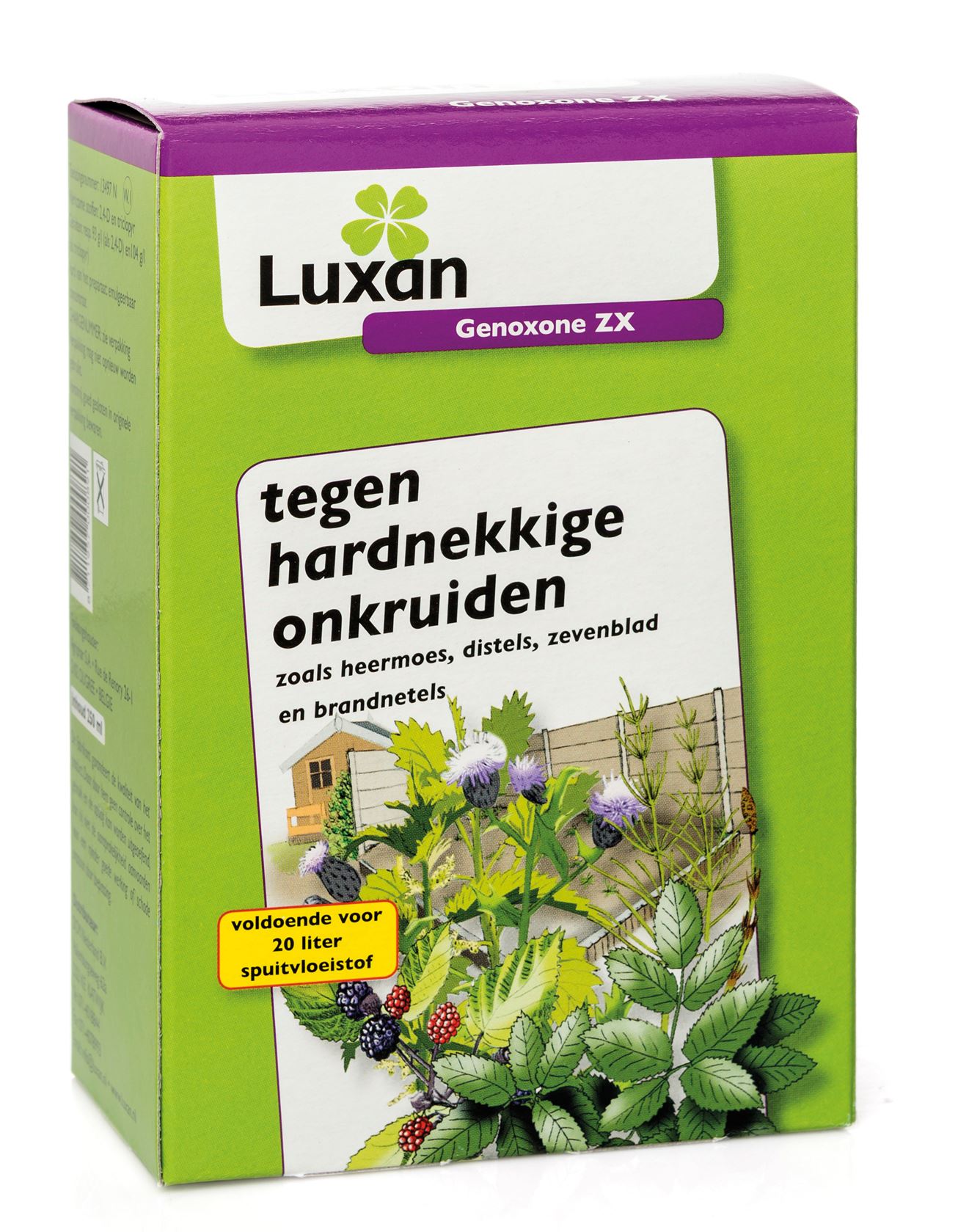 Luxan genoxone zx - 250ml - tegen onkruiden 400m² (spaart grassen) afbeelding