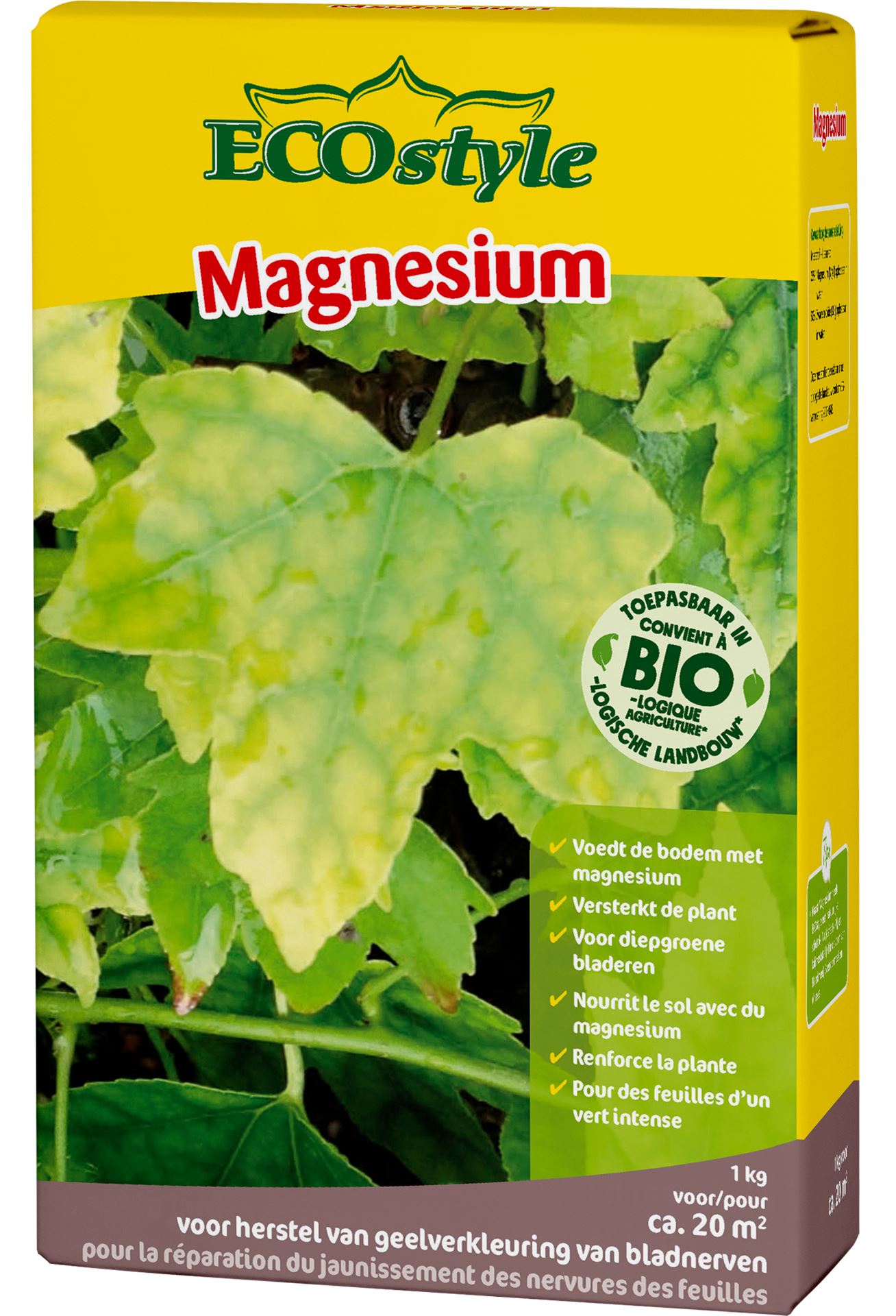 Ecostyle meststof - met magnesium - 1.0 kg afbeelding